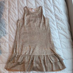 Kate Spade rose gold dress
